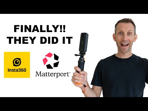 Matterport Finally Works With Insta360 X4 and X5 Cameras!