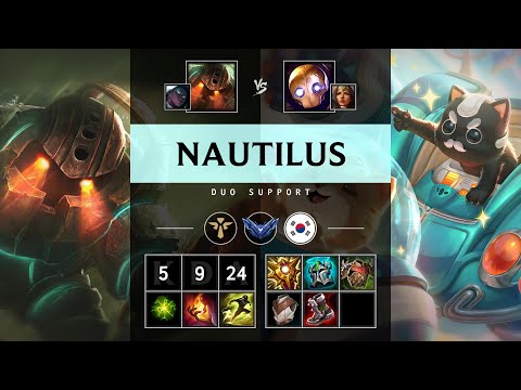 Nautilus Support vs Blitzcrank - KR Diamond Patch 25.13