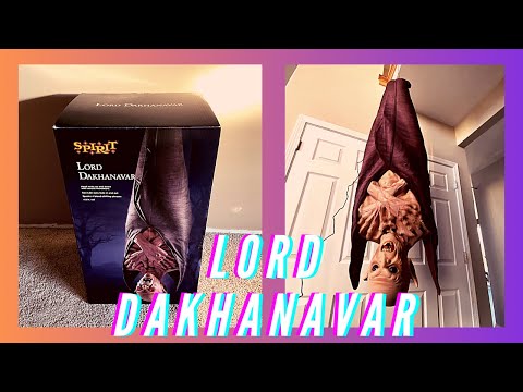 👻SpiritHalloween- Lord Dakhanavar Unboxing/Setup🎃