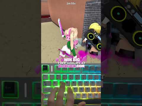 ASMR MURD ROUND🤭 #mm2 #mm2fyp #mm2roblox #murdermystery2 #roblox