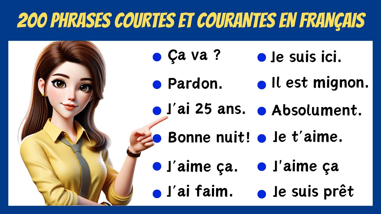 Secrets de Communication : 200 Phrases en Français pour Débutants | French Lessons for Beginners