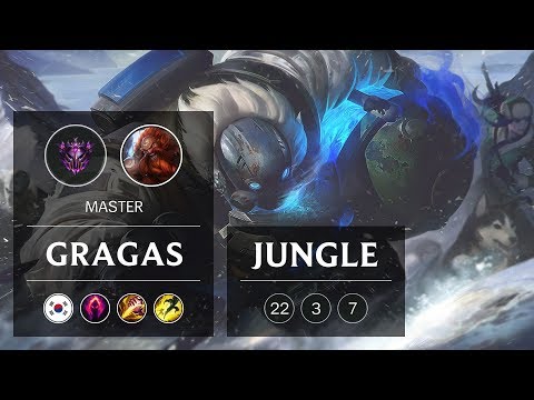 Gragas Jungle vs Lee Sin - KR Master Patch 9.4