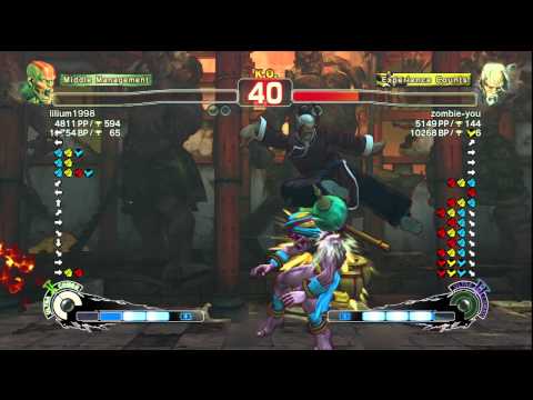 SSF4 AE Ver. 2012: lilium1998 [Dhalsim] vs. zombie-you [Gen] - PSN Ranked Match