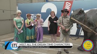 Makes dreams come true with characters from Dream Time Princess Events