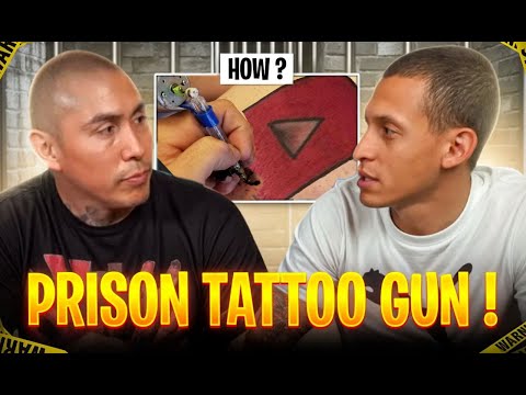 Making a Prison Tattoo Gun and Using it