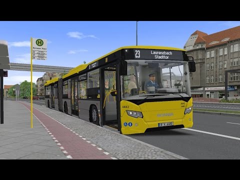 OMSI 2. Ahlheim & Laurenzbach, Line 23, Scania Citywide GN14