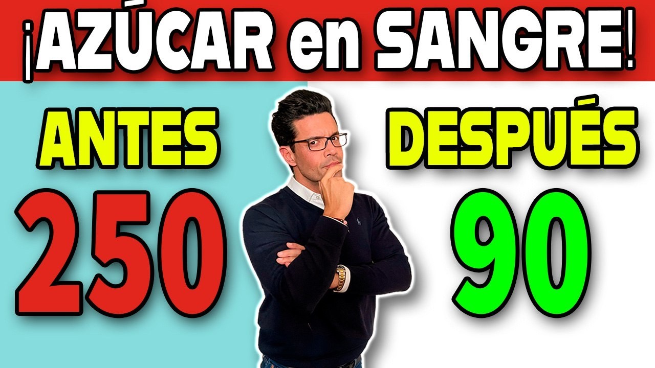 🔴 Las 2 FORMAS de BAJAR la GLUCOSA RÁPIDO (que no son pastillas o insulina)