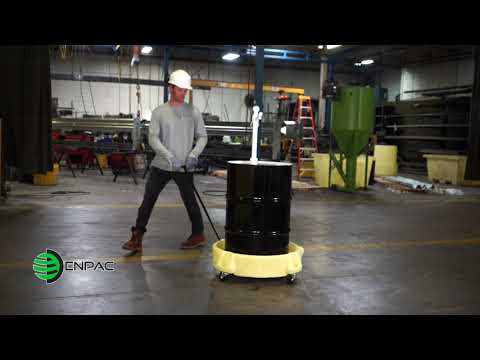 ENPAC Spill Scooter 5205-YE - The Original Mobile Spill Unit - Contain Drips & Leaks on the go! ENPAC Spill Sc...