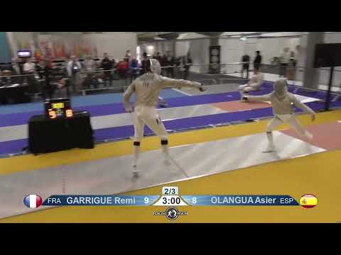 European Championships 2023 JMS - L32 - Remi Garrigue FRA v Asier Olangua ESP