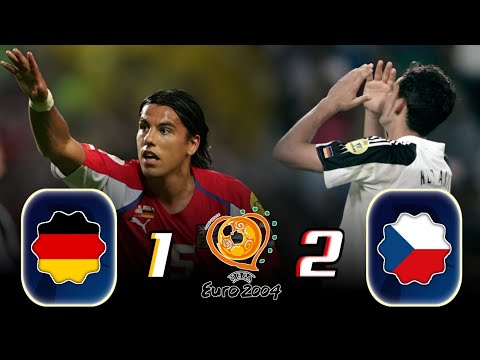 The match that surprised the Czech Republic 🇨🇿and eliminated Germany 🇩🇪from the group stage of Euro🏆
