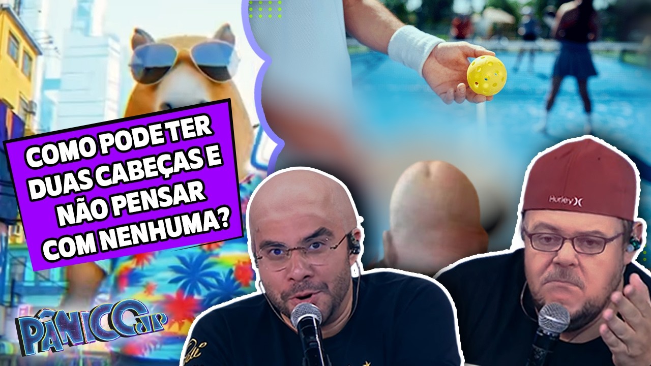É DIA DE JOGAR PICKLEBALL SEM RAQUETE E DE IMITAR O GOLEIRO DO SEU TIME E DEIXAR A BOLA ENTRAR!