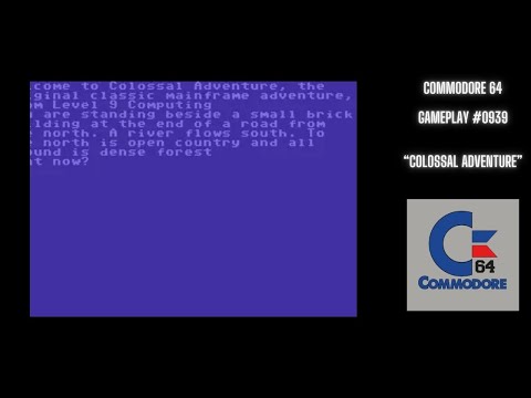 Colossal Adventure (Commodore 64 / Gameplay #0939)