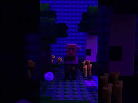 Lego Minecraft Scary Forrest Ghost Bee