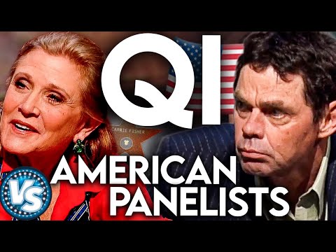 QI AMERICAN Panelists! Guests Who Traveled Across The Pond!