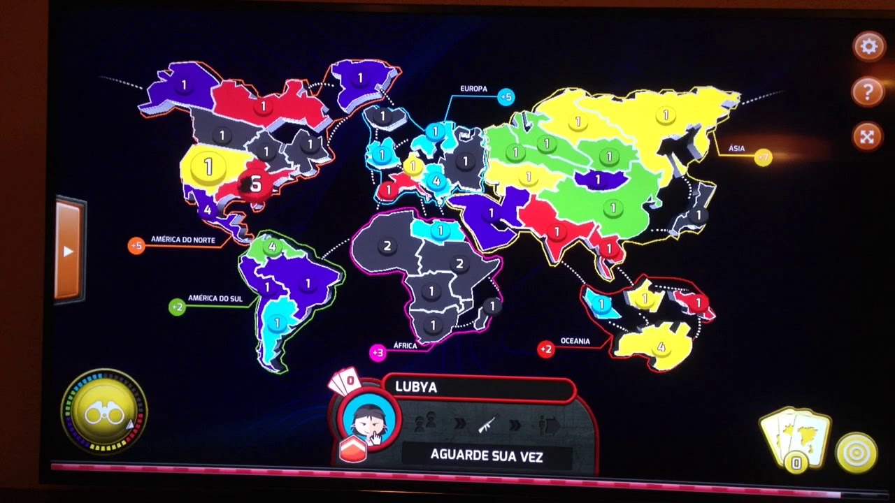 Como jogar War online , tutorial básico ensinando como mexer no jogo !