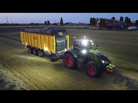 Fendt 828 Profi Plus / Roc CT 360 / Raccolta Primo Taglio Erba Medica