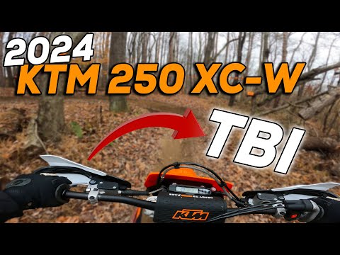 2024 KTM 250 XC-W TBI is AWESOME