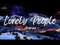 America - Lonely People (Lyrics)