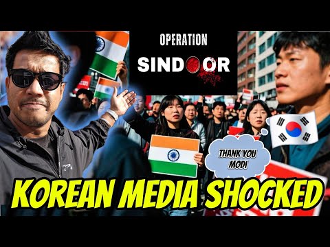 Korean Media SHOCKED by India’s Sindoor 2.0 Operation | Pakistan | Thank You Modi Trends in Korea?