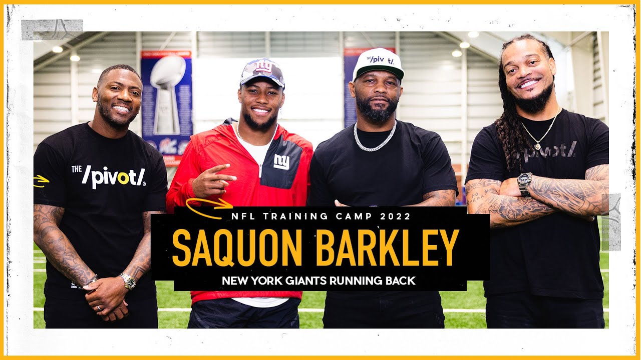 New York's Saquon Barkley Ready to Quiet Critics & Make a Run as the NFL’s #1 Back | Pivot Podcast
