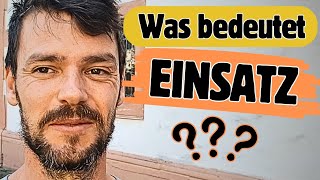Mit vollem EINSATZ! | Deutsch lernen A2/B1 | Learn German with Conversation