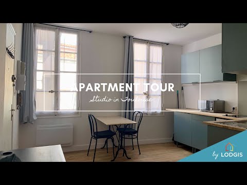 Apartment Tour // Furnished  19m2 in Toulouse – Ref : 1T122505