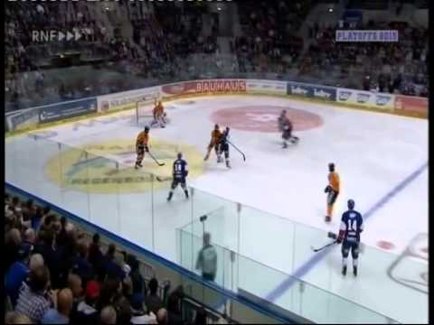 DEL 14-15 SF3 Mannheim - Wolfsburg 4-0 Teil 1