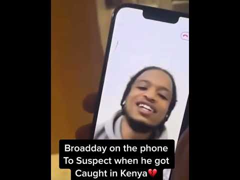 Suspect AGB eating KFC inside Kenyan jail before Uk  extradition for murder