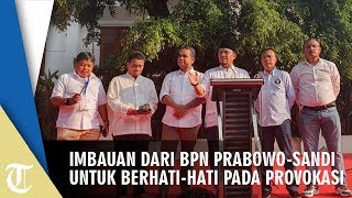 BPN Prabowo-Sandi Imbau Masyarakat untuk Berhati-hati Provokasi dari Lembaga Survei
