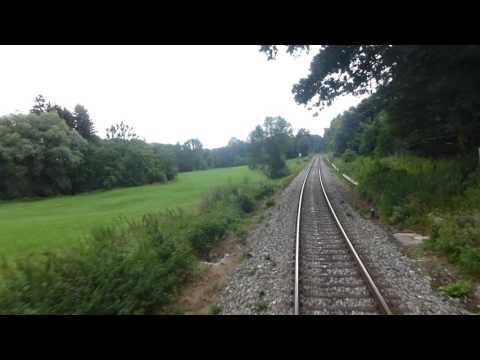 On the Ammersee Dampfbahn steam train between Geltendorf and Schondorf