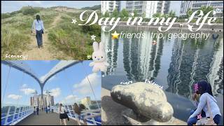 DAY IN MY LIFE 🍓 grade 8/9 (A/A+) geography student, content creator || friends, trips, grwm, vlog!