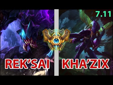 SSG Ambiton - Rek'Sai vs Kha'Zix Jungle - Patch 7.11