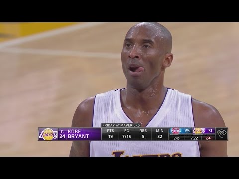 Kobe Bryant 17 Points, 9 Assists & 8 Rebounds vs Detroit Pistons - Full Highlights 15/11/2015