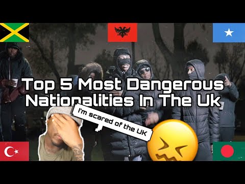 Top 5 Most Dangerous Nationalities In The Uk *AMERICAN REACTION*