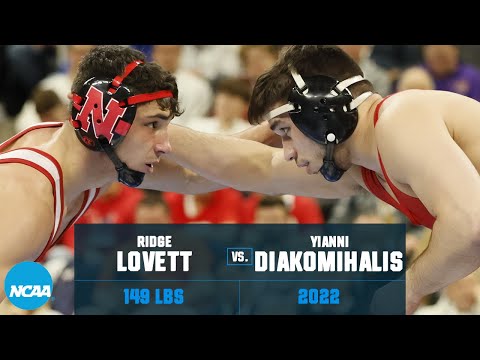 Yianni Diakomihalis vs. Ridge Lovett: 2022 NCAA wrestling championship final (149 lb.)