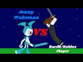 Jenny Wakeman VS Bacon Roblox Player Animation