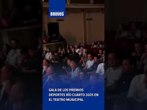 Río Cuarto celebró a sus deportistas en una noche cargada de emoción