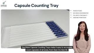 SteriWare Capsule Counting Tray