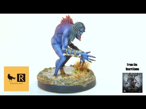 Painting The Witcher Old World, Water Hag; (Baba Wodna)