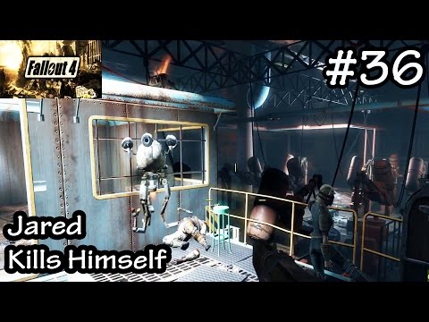 Fallout 4 - Jared Kills Himself - Groknak The Barbarian Corvega - Walkthrough Let's Play Part 36