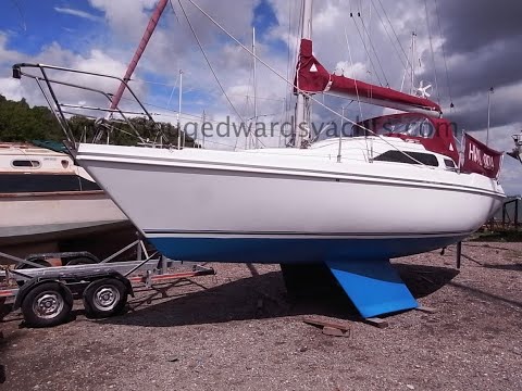 Hunter Horizon 27 (1990) Bilge Keel Sailing Yacht. North Wales. £11,750.
