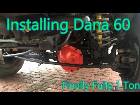 Installing the Dana 60 on the Budget Mud Truck (Dodge Ram 1500)