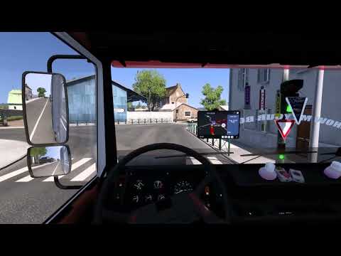 |EURO TRUCK SIMULATOR 2| GRAND UTOPIA 1:1|VOLVO FH10| Relaxing drive |No Talking|