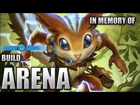 Ratatoskr Pre-Rekit Healing Build "As seen on Raynday" - Arena, SMITE Season 3