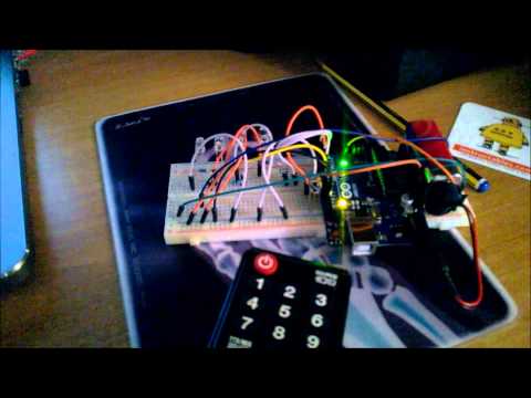 Arduino-Led con Infrarossi