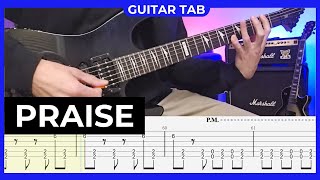 Sevendust - Praise - Guitar Tab | Lesson | Cover | Tutorial