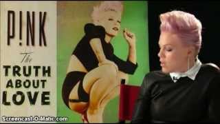 P!nk Talks About Beam Me Up (The Truth About Love Track by Track Commentary )