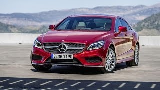 Mercedes-Benz 2015 CLS Coupé And CLS Shooting Brake Trailer
