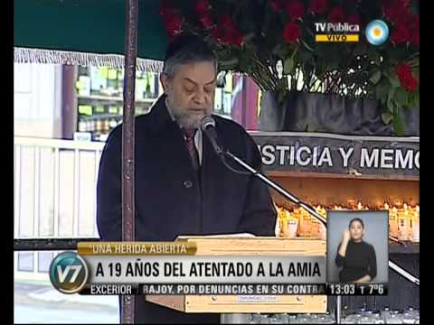 Visión 7: Atentado a la Amia: A 19 años, "una herida abierta"