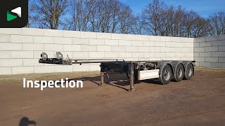 Semi-reboque porta-contentores Renders 800 TUV 02/26 Multi Lifting Axle | Imagem 4 - Autoline